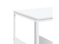 Mesa De Apoio|vidaxl Mesa de apoio c/ rodas 55x36x63,5cm derivados de madeira Branco