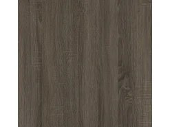 Mesa De Centro|Dorel Home Mesa de apoio com 2 gavetas em MDF branco Cinzento