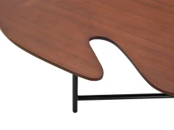 Mesa De Centro*Loft24 Mesa de apoio com 1 prateleira em pinho Castanho