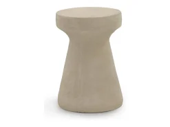 Clearance Mesa de apoio de cimento poliresina cor de areia Bege