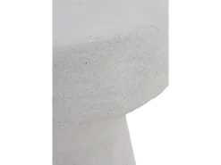 Mesa de apoio de poliresina cor de cimento^ Mesa De Apoio