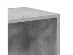 Mesa De Apoio*vidaxl Mesa de apoio derivados de madeira cinzento cimento Cinzento claro