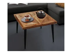 Loft24 Mesa de apoio em aglomerado laminado branco Cinzento
