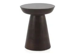Hot Mesa de apoio em madeira de nogueira Castanho