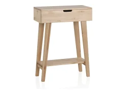 Mesa De Apoio| Mesa de apoio em madeira de bétula natural Natural claro