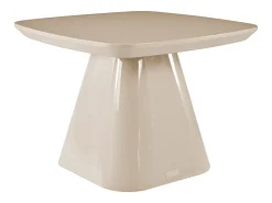 Clearance Vente-unique Mesa de apoio em MDF - Lacado - NATAZA Taupe