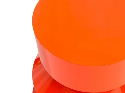 Mesa De Apoio|Vente-unique Mesa de apoio em MDF - Laranja lacado - NIDIMA Cor de laranja