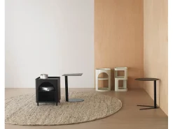 Mesa De Apoio| Mesa de apoio em metal Branco