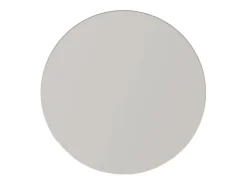 Vente-unique Mesa de apoio em metal cor branco cinza C63 x L63 x A45,5 cm - WODOLI^ Mesa De Apoio