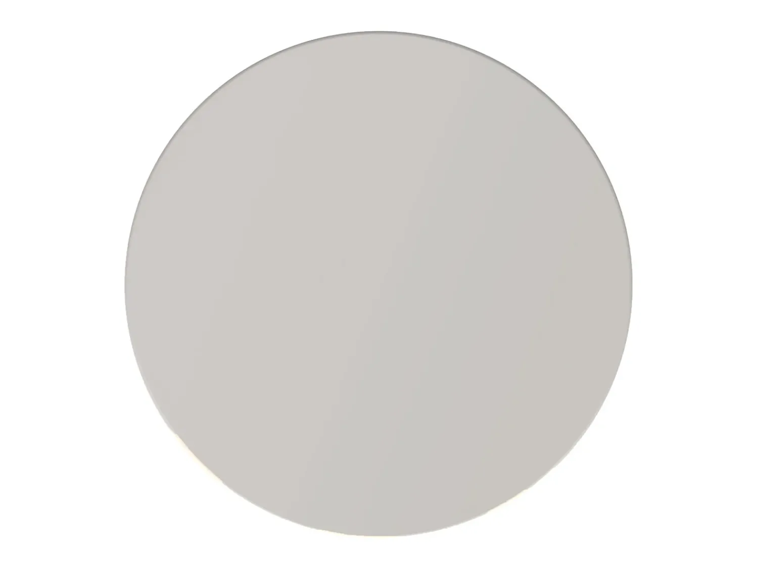 Vente-unique Mesa de apoio em metal cor branco cinza C63 x L63 x A45,5 cm - WODOLI^ Mesa De Apoio