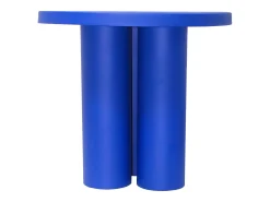 Outlet Vente-unique Mesa de apoio em metal de cor - TANIYA Azul