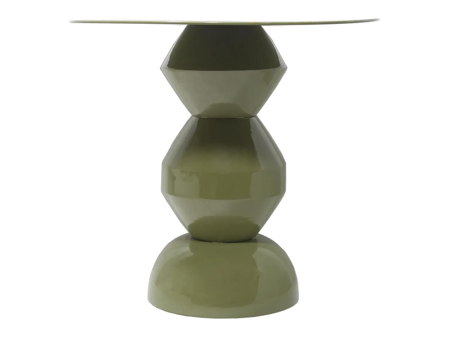Vente-unique Mesa de apoio em metal de cor verde - SUPITA^ Mesa De Apoio