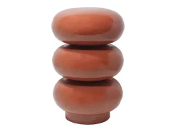 Mesa De Apoio*Vente-unique Mesa de apoio em metal de cor - SANIYA Terracota