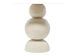 Hot Vente-unique Mesa de apoio em metal de cor verde - JESINA Creme