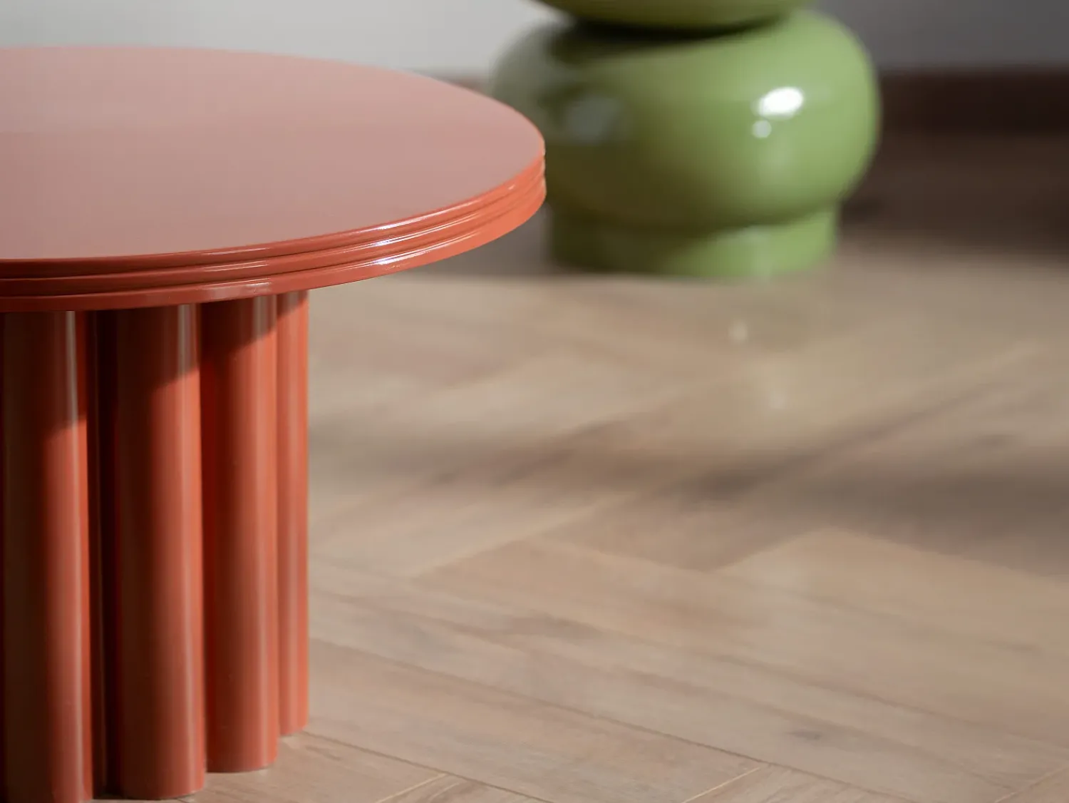 Vente-unique Mesa de apoio em metal de cor - SEMALIA^ Mesa De Apoio