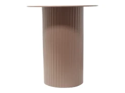 Mesa De Apoio*Vente-unique Mesa de apoio em metal de cor - SUADA Bege