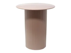 Mesa De Apoio*Vente-unique Mesa de apoio em metal de cor - SUADA Bege