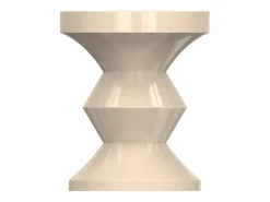Mesa De Apoio*Vente-unique Mesa de apoio em metal estilo design cor - ZOLIMI Bege