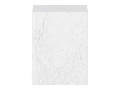 Mesa De Apoio| Mesa de apoio em mármore – – Dove Low Branco