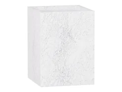 Mesa De Apoio* Mesa de apoio em mármore – – Crow Low Branco