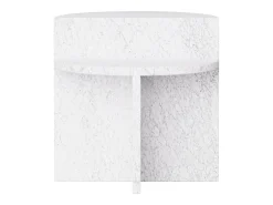 Mesa De Apoio* Mesa de apoio em mármore – – Swan Branco