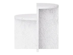 Mesa De Apoio* Mesa de apoio em mármore – – Swan Branco