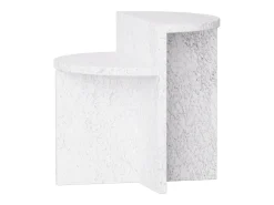 Mesa De Apoio* Mesa de apoio em mármore – – Swan Branco