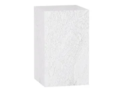 Discount Mesa de apoio em mármore – – Dove Tall Branco