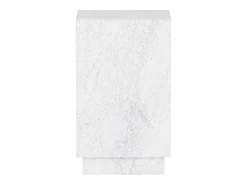 Mesa De Apoio| Mesa de apoio em mármore – – Heron Tall Branco