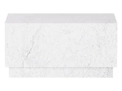Mesa De Apoio| Mesa de apoio em mármore – – Heron Wide Branco