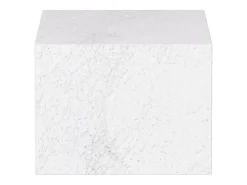 Best Mesa de apoio em mármore – – Dove Wide Branco
