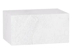 Best Mesa de apoio em mármore – – Dove Wide Branco