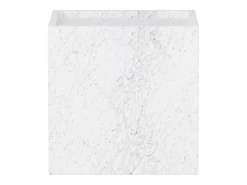Mesa De Apoio* Mesa de apoio em mármore – – Crow Branco
