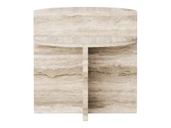 Online Mesa de apoio em travertino – – Swan Bege