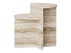 Online Mesa de apoio em travertino – – Swan Bege