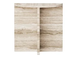 Online Mesa de apoio em travertino – – Swan Bege