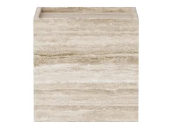 New Mesa de apoio em travertino – – Crow Bege