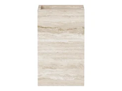 Online Mesa de apoio em travertino – – Crow Tall Bege