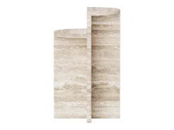 Mesa de apoio em travertino – – Swan Tall^ Mesa De Apoio
