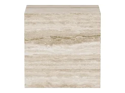 Mesa De Apoio* Mesa de apoio em travertino – – Dove Bege