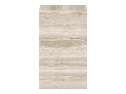 Mesa De Apoio| Mesa de apoio em travertino – – Dove Tall Bege