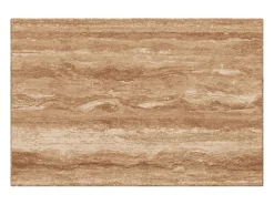 Discount Mesa de apoio em travertino – nogueira – Heron Wide Castanho