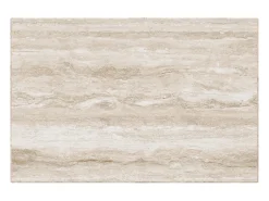 Mesa De Apoio| Mesa de apoio em travertino – – Heron Wide Bege