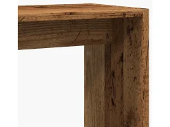 Mesa De Apoio|vidaxl Mesa de apoio madeira velha 50x26x50 cm madeira trabalhada Natural claro