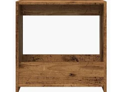 Mesa De Apoio|vidaxl Mesa de apoio madeira velha 50x26x50 cm madeira trabalhada Natural claro