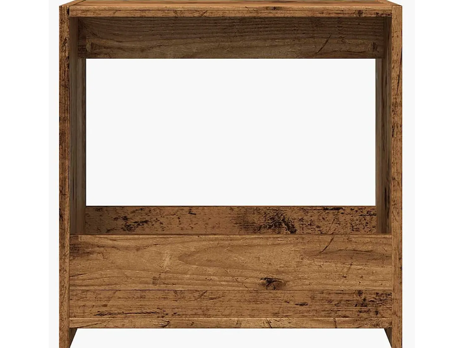 Mesa De Apoio|vidaxl Mesa de apoio madeira velha 50x26x50 cm madeira trabalhada Natural claro