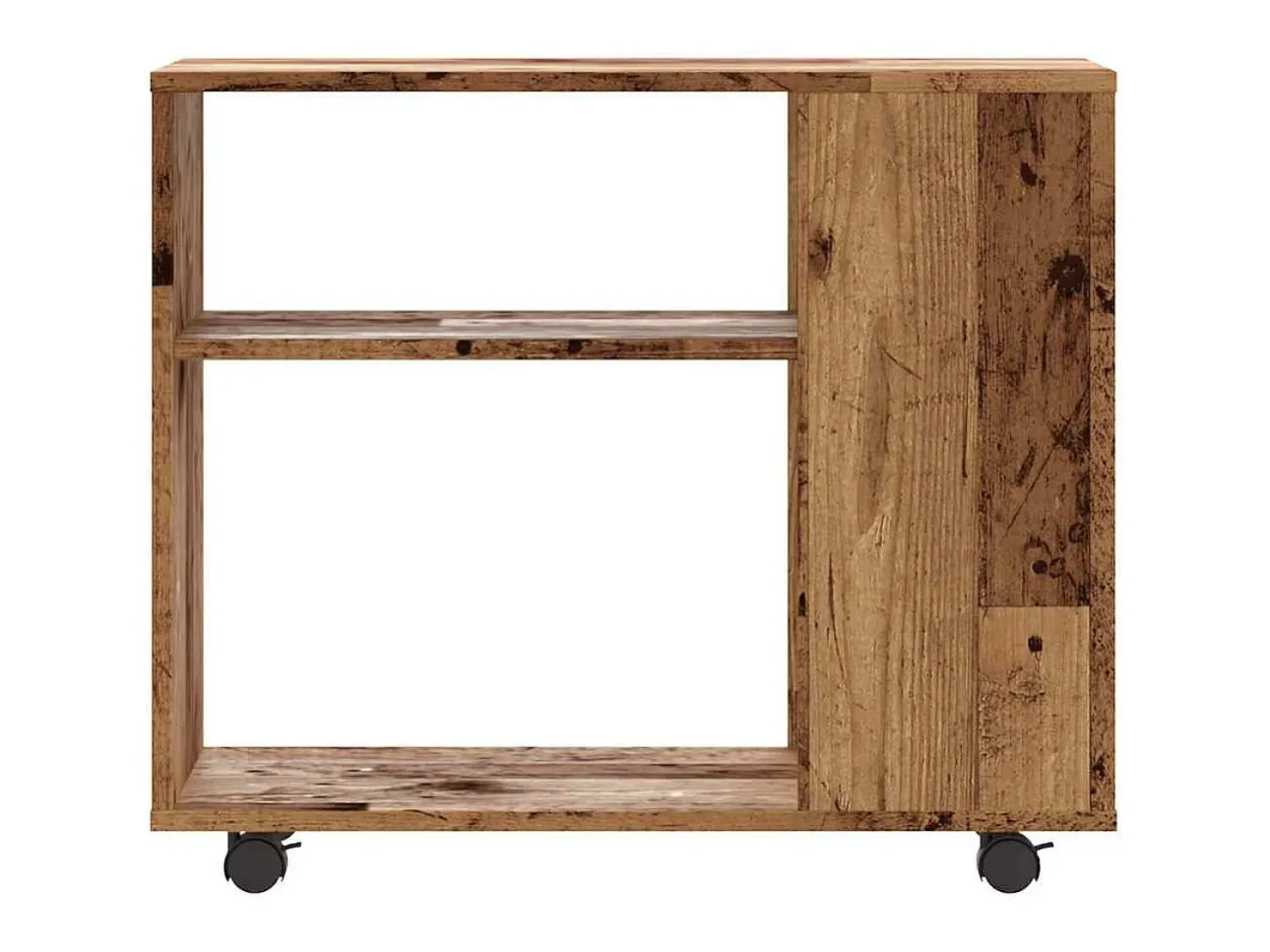 vidaxl Mesa de apoio madeira velha 70x35x55 cm madeira trabalhada^ Mesa De Apoio