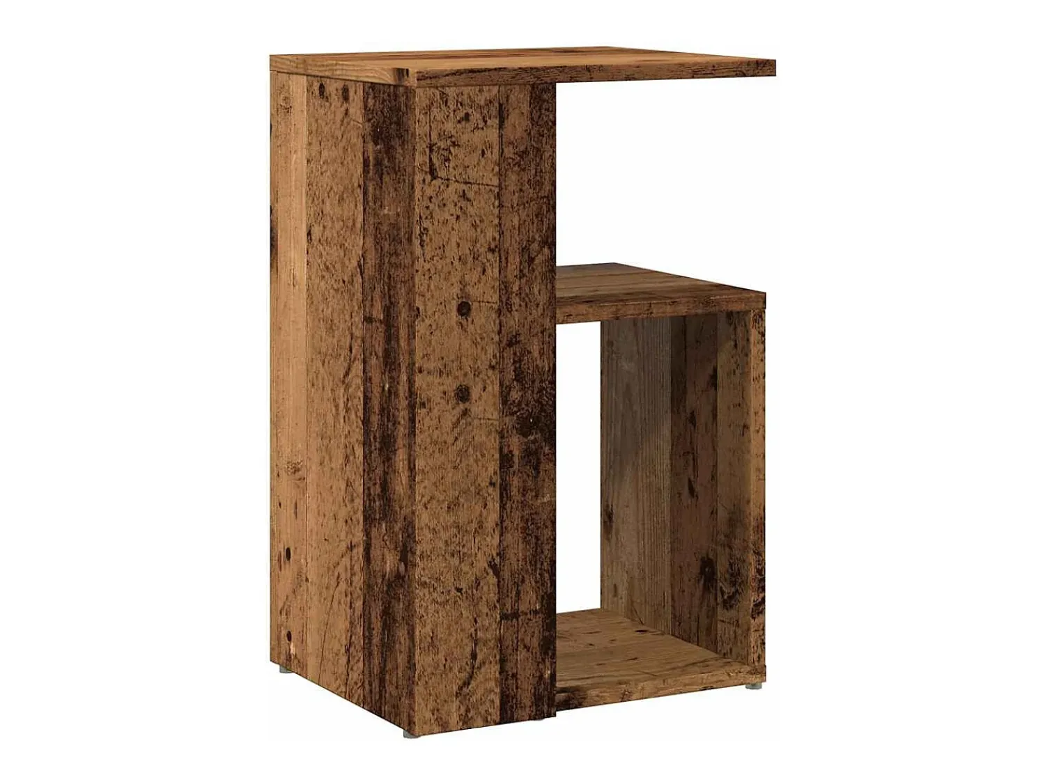 Mesa De Apoio|vidaxl Mesa de apoio madeira velha 36x30x56 cm madeira trabalhada Natural claro