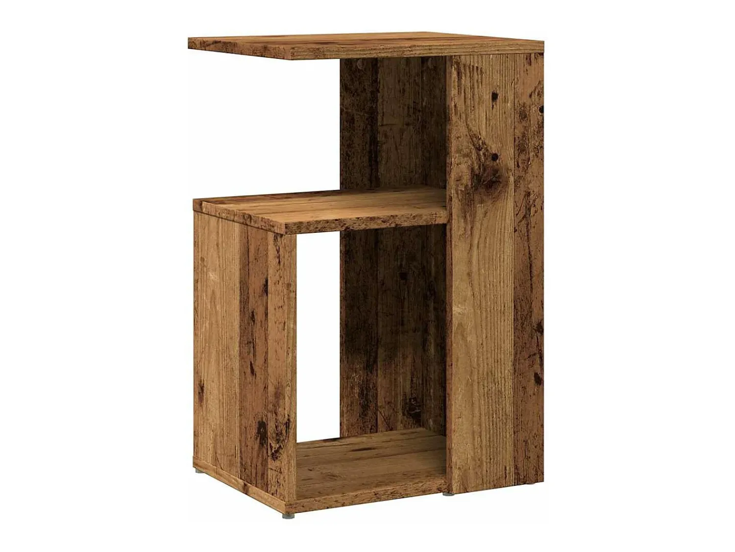 Mesa De Apoio|vidaxl Mesa de apoio madeira velha 36x30x56 cm madeira trabalhada Natural claro