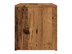 vidaxl Mesa de apoio madeira velha 59x36x38 cm madeira trabalhada^ Mesa De Apoio